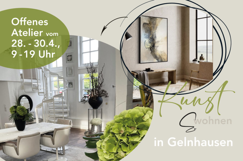 Offenes Atelier in Gelnhausen vom 28.-30. April 2023
